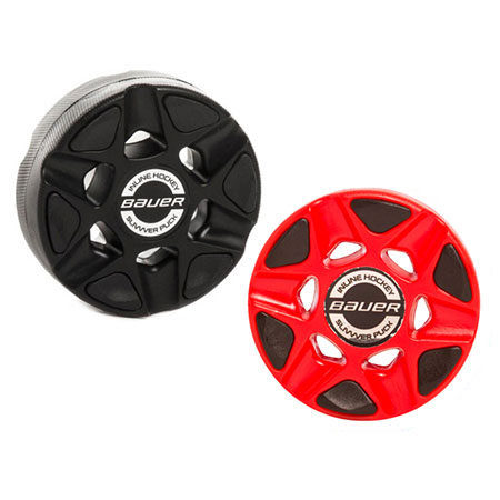 Bauer Slivvver - Roller Hockey Puck Red